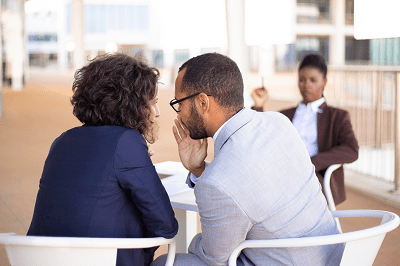 Sarcasm and gossip in the office